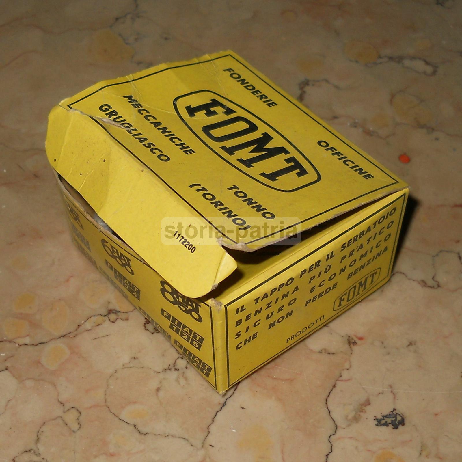 Tecnica, Auto, Motori, Vecchio Tappo Serbatoio Benzina, Fomt, Automobili Fiat, Utile immagine 5