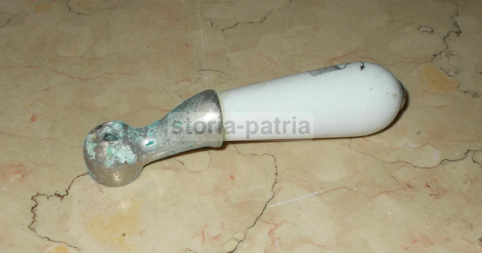 Tecnica, Idraulica, Sanitaria, Rubinetteria, Bagno, Maniglia d'Epoca, Porcellana, Utile immagine 3