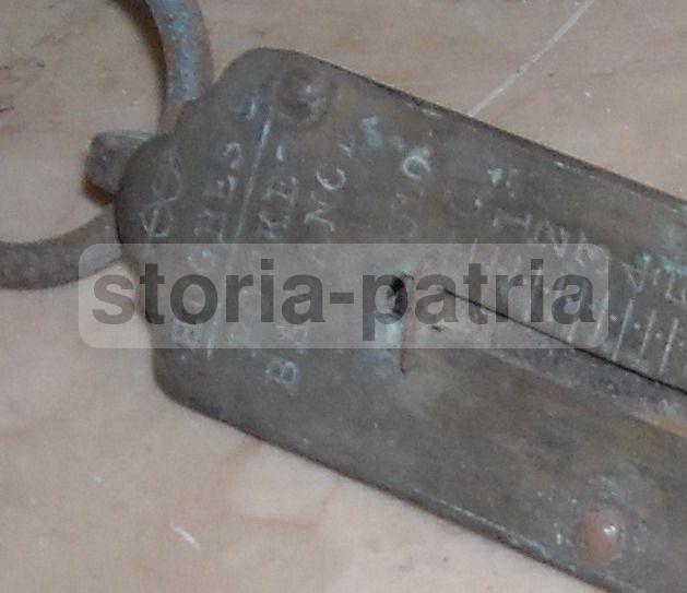 Tecnica, Misura, Peso, Inusuale Strumento d'Epoca, Da Collezione, Hughess Balance immagine 3