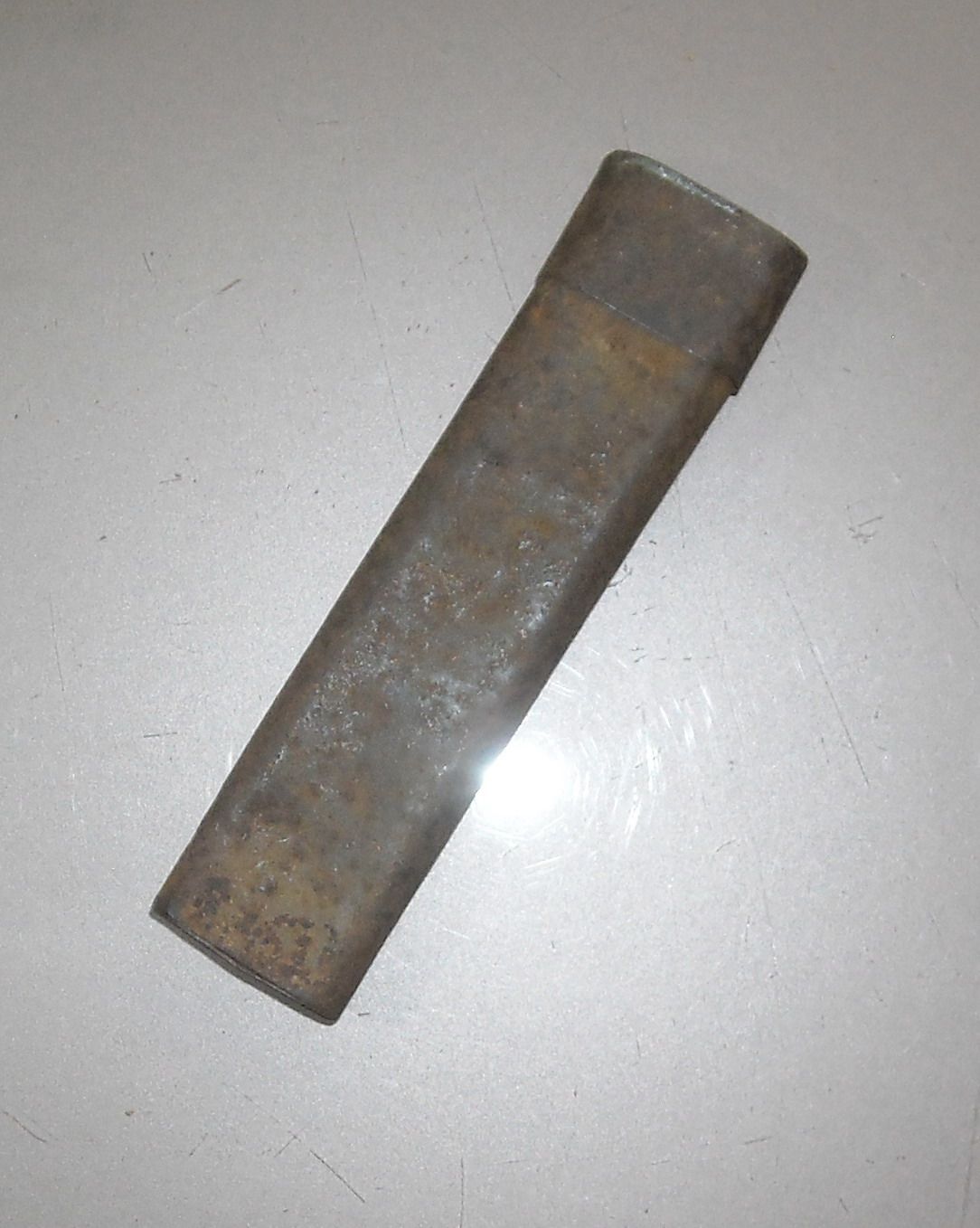 Tecnica, Vetro, Antico Attrezzo In Ferro Battuto, Interessante, Da Collezione immagine 2