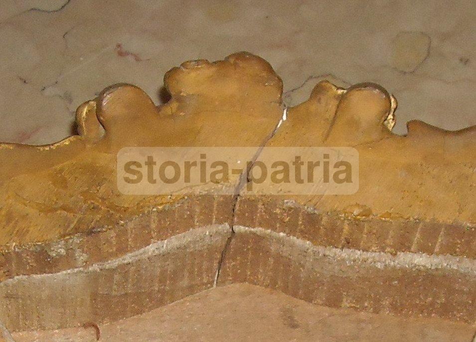 Utile E Decorativo Supporto, Antica Base, Fregi Dorati, Per Sculture O Porcellane immagine 13